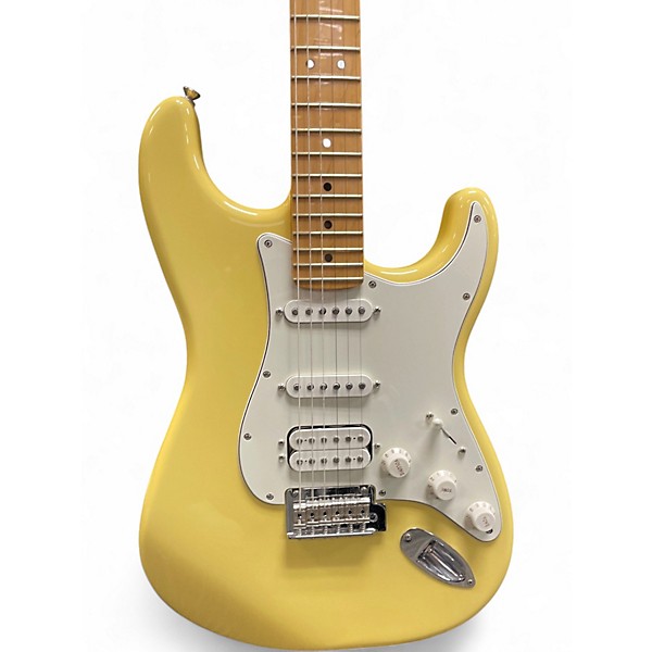 Used Fender Player Stratocaster HSS Buttercream Solid Body Electric Guitar