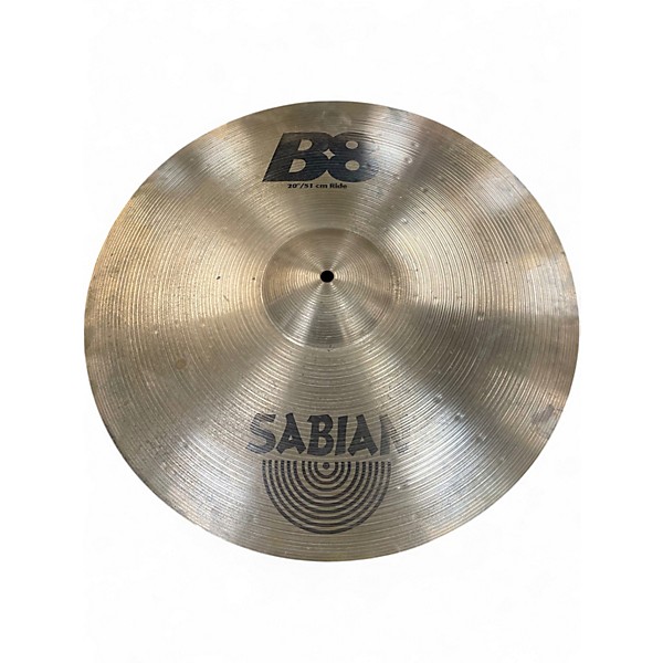 Used SABIAN 20in B8 Ride Cymbal