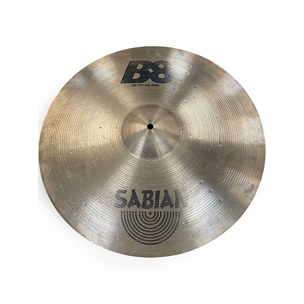 Used SABIAN 20in B8 Ride Cymbal