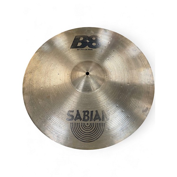 Used SABIAN 20in B8 Ride Cymbal
