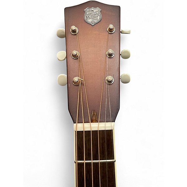 Used National Collegian satin blue Resonator Guitar
