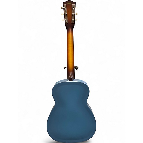 Used National Collegian satin blue Resonator Guitar