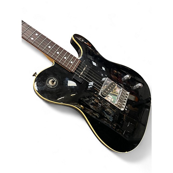 Used 2005 Fender Aerodyne Telecaster Black Solid Body Electric Guitar