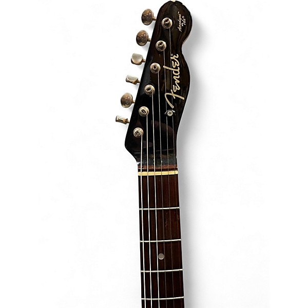 Used 2005 Fender Aerodyne Telecaster Black Solid Body Electric Guitar