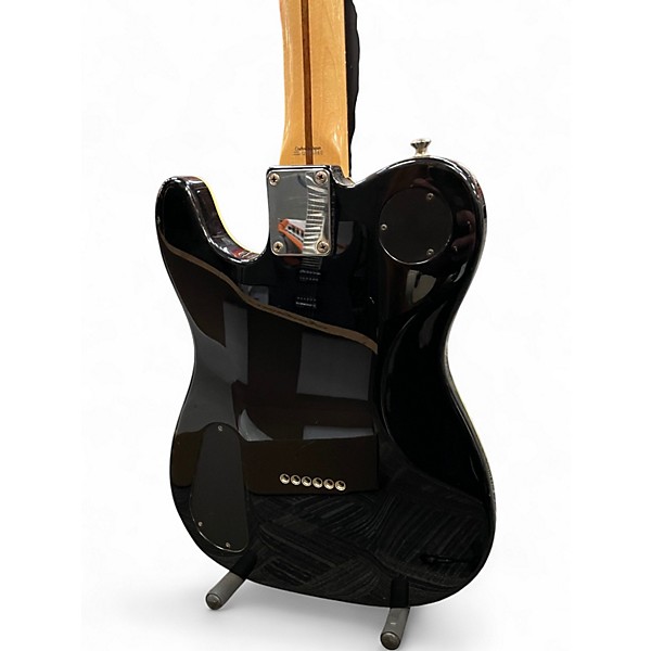 Used 2005 Fender Aerodyne Telecaster Black Solid Body Electric Guitar