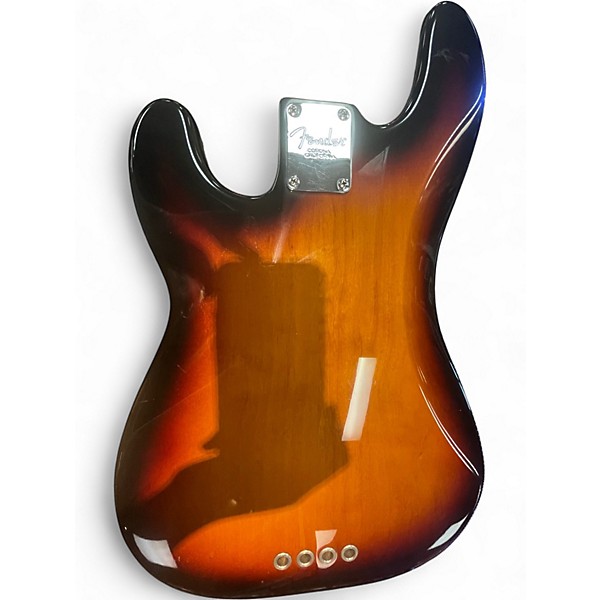 Used Fender American Standard Precision Bass Sunburst Electric Bass Guitar