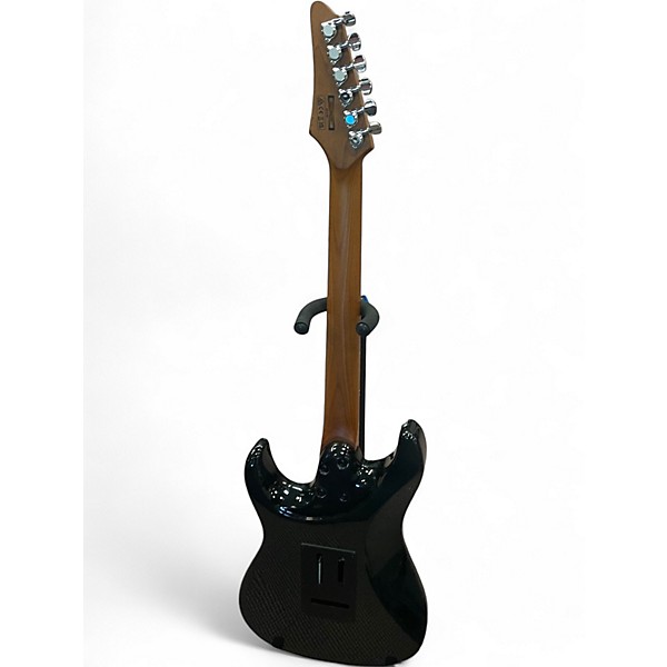 Used Ibanez AZ24S1F Trans Black Solid Body Electric Guitar