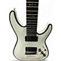 Used Schecter Guitar Research Hellraiser C7 7 String White Solid Body Electric Guitar