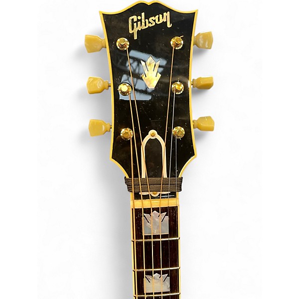 Used Gibson SJ200 Original Vintage Sunburst Acoustic Electric Guitar