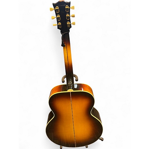 Used Gibson SJ200 Original Vintage Sunburst Acoustic Electric Guitar