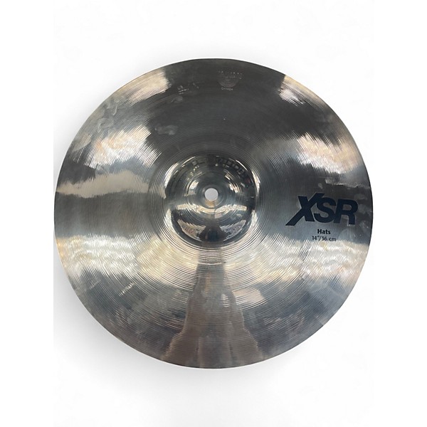 Used SABIAN 14in XSR Hihat Pair Cymbal