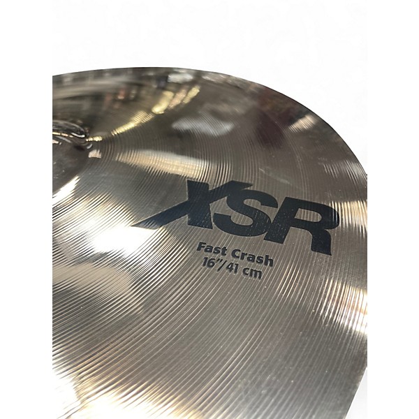 Used SABIAN 16in XSR Fast Crash Cymbal