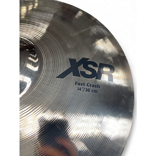 Used SABIAN 14in XSR Fast Crash Cymbal