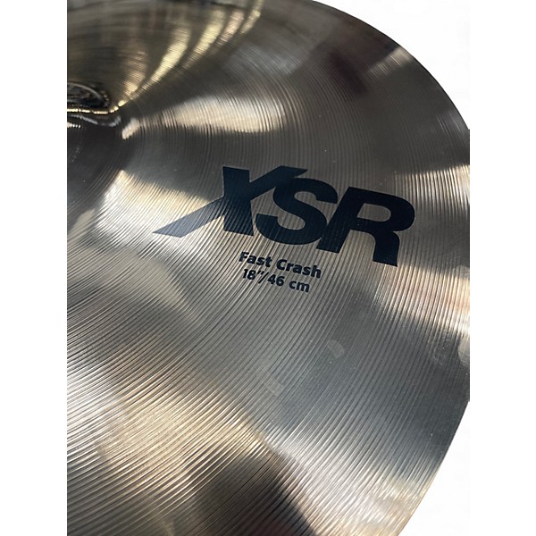 Used SABIAN 18in XSR Fast Crash Cymbal