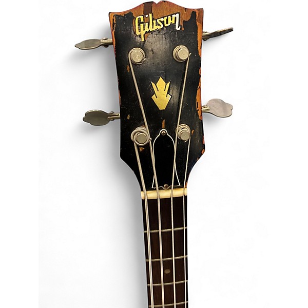 Vintage 1966 Gibson EB-2 Cherry Electric Bass Guitar