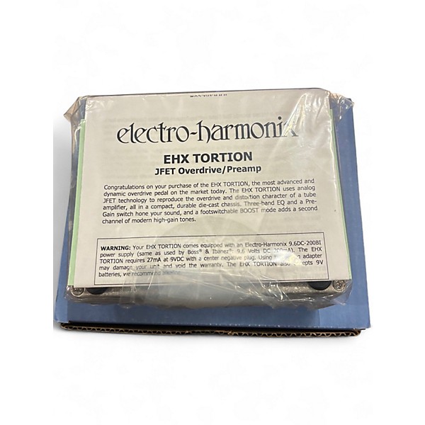 Used Electro-Harmonix EHXTortion JFET Overdrive Effect Pedal
