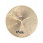 Used Paiste 14in Alpha Medium Hi Hat Top Cymbal