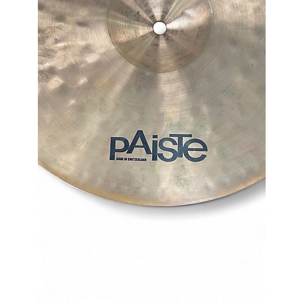 Used Paiste 14in Alpha Medium Hi Hat Top Cymbal
