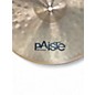 Used Paiste 14in Alpha Medium Hi Hat Top Cymbal
