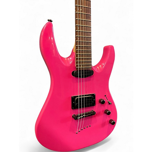 Used Mitchell MD200 Electric Pink Solid Body Electric Guitar