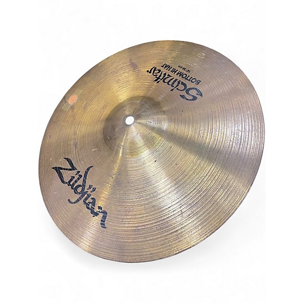 Used Zildjian 14in Scimitar Hi Hat Bottom Cymbal