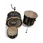 Used Barton Drums 3 Piece Studio Custom Birch Brown Stripes Drum Kit thumbnail