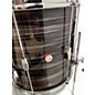 Used Barton Drums 3 Piece Studio Custom Birch Brown Stripes Drum Kit