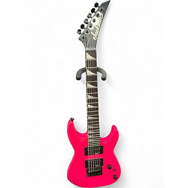 Used Jackson JS Series Dinky Minion JS1X Pink Solid Body Electric Guitar