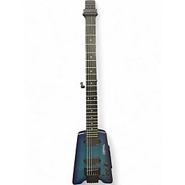 Used Steinberger Synapse Transcale ST-2FPA BLUE FLAMETOP Solid Body Electric Guitar