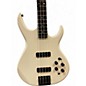 Vintage 1980s Carvin LB60 White Electric Bass Guitar