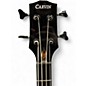 Vintage 1980s Carvin LB60 White Electric Bass Guitar