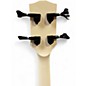 Vintage 1980s Carvin LB60 White Electric Bass Guitar