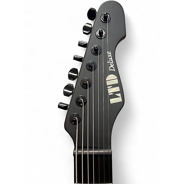 Used ESP LTD TE1007B WEATHERED BLACK Baritone Guitars
