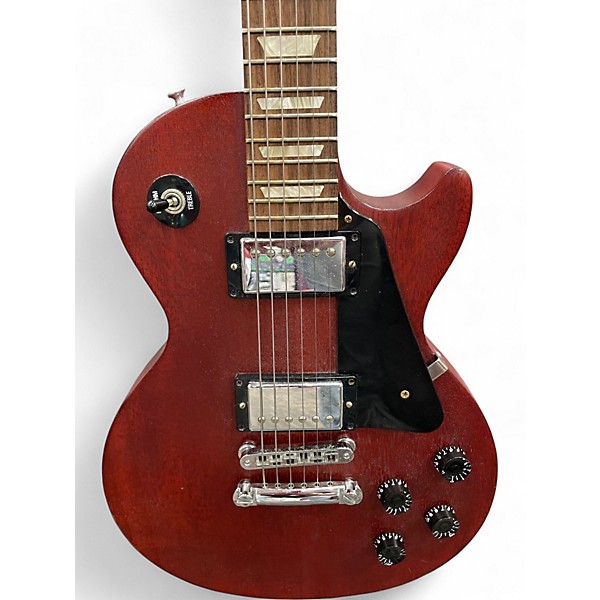 Used Gibson Les Paul Studio Worn Cherry Solid Body Electric Guitar