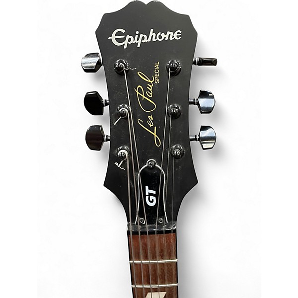 Used Epiphone Les Paul Special II GT Black Solid Body Electric Guitar