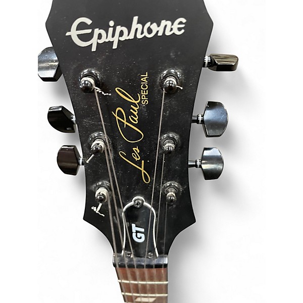 Used Epiphone Les Paul Special II GT Black Solid Body Electric Guitar