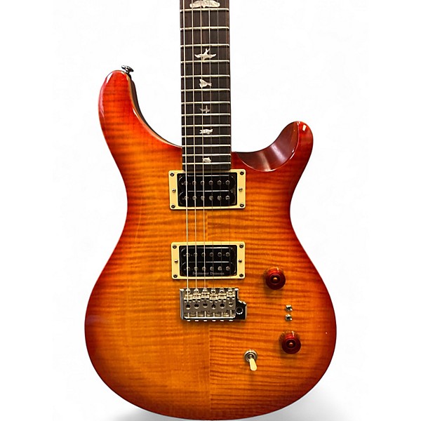 Used PRS SE Custom 24 SUNBURST Solid Body Electric Guitar