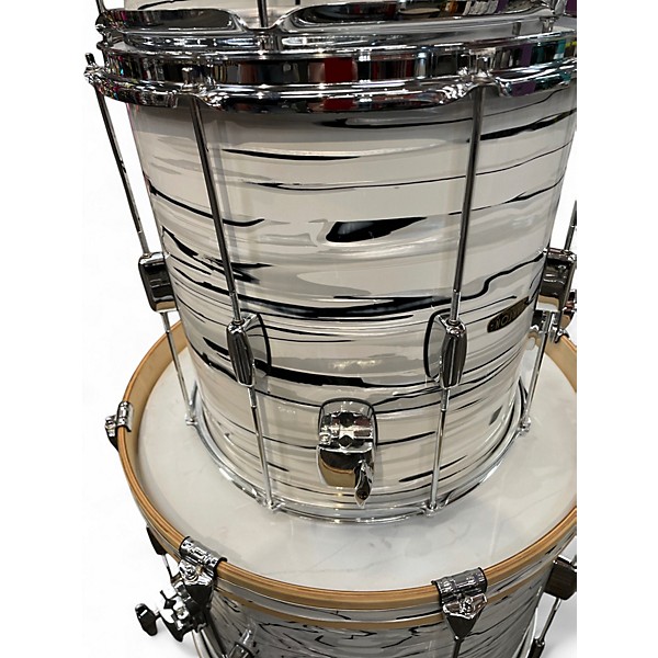 Used Barton Drums 3 Piece Essential   BEECH MARBAL Drum Kit