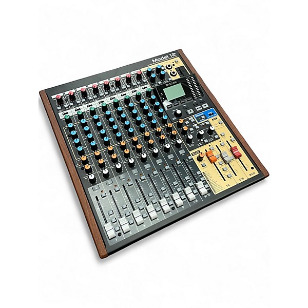 Used TASCAM model 12 Powered Mixer