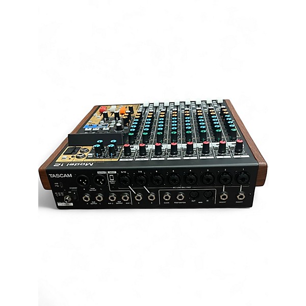 Used TASCAM model 12 Powered Mixer