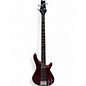 Used Raven PJ Bass Copy Metallic Candy Red Electric Bass Guitar thumbnail