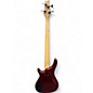 Used Raven PJ Bass Copy Metallic Candy Red Electric Bass Guitar
