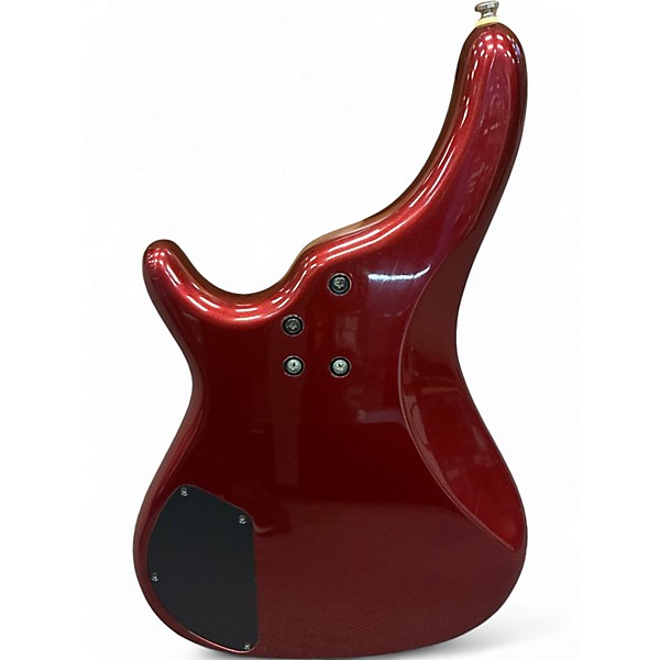 Used Raven PJ Bass Copy Metallic Candy Red Electric Bass Guitar