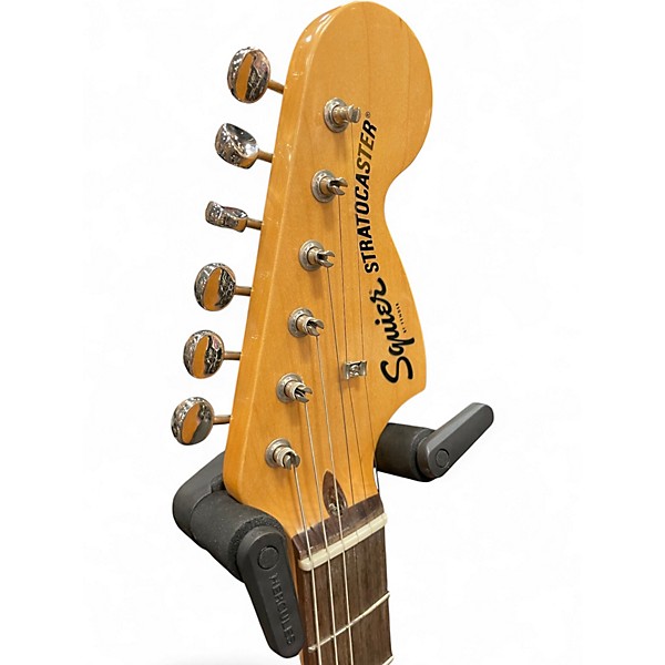 Used Squier Classic Vibe 70's Stratocaster HSS Mocha Solid Body Electric Guitar