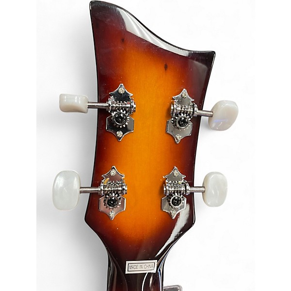 Used Hofner B Bass Icon Series Sunburst Electric Bass Guitar