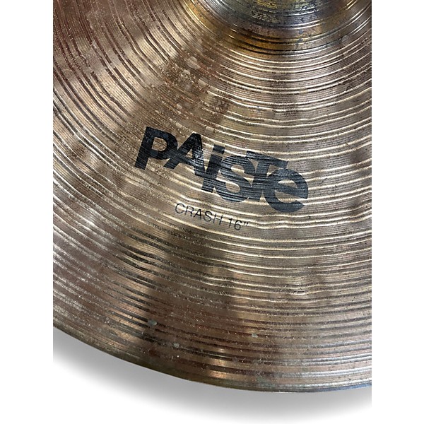 Used Paiste 16in alpha crash Cymbal