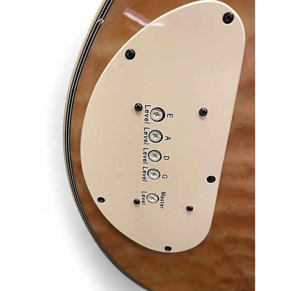 Used Washburn AB40SHNK Natural Electric Bass Guitar