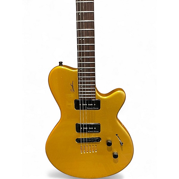 Used Godin LG P90 Gold Solid Body Electric Guitar
