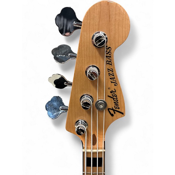 Used Fender Geddy Lee Signature Jazz Bass Black Electric Bass Guitar