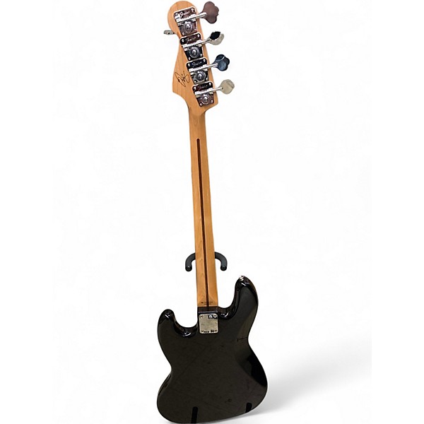 Used Fender Geddy Lee Signature Jazz Bass Black Electric Bass Guitar